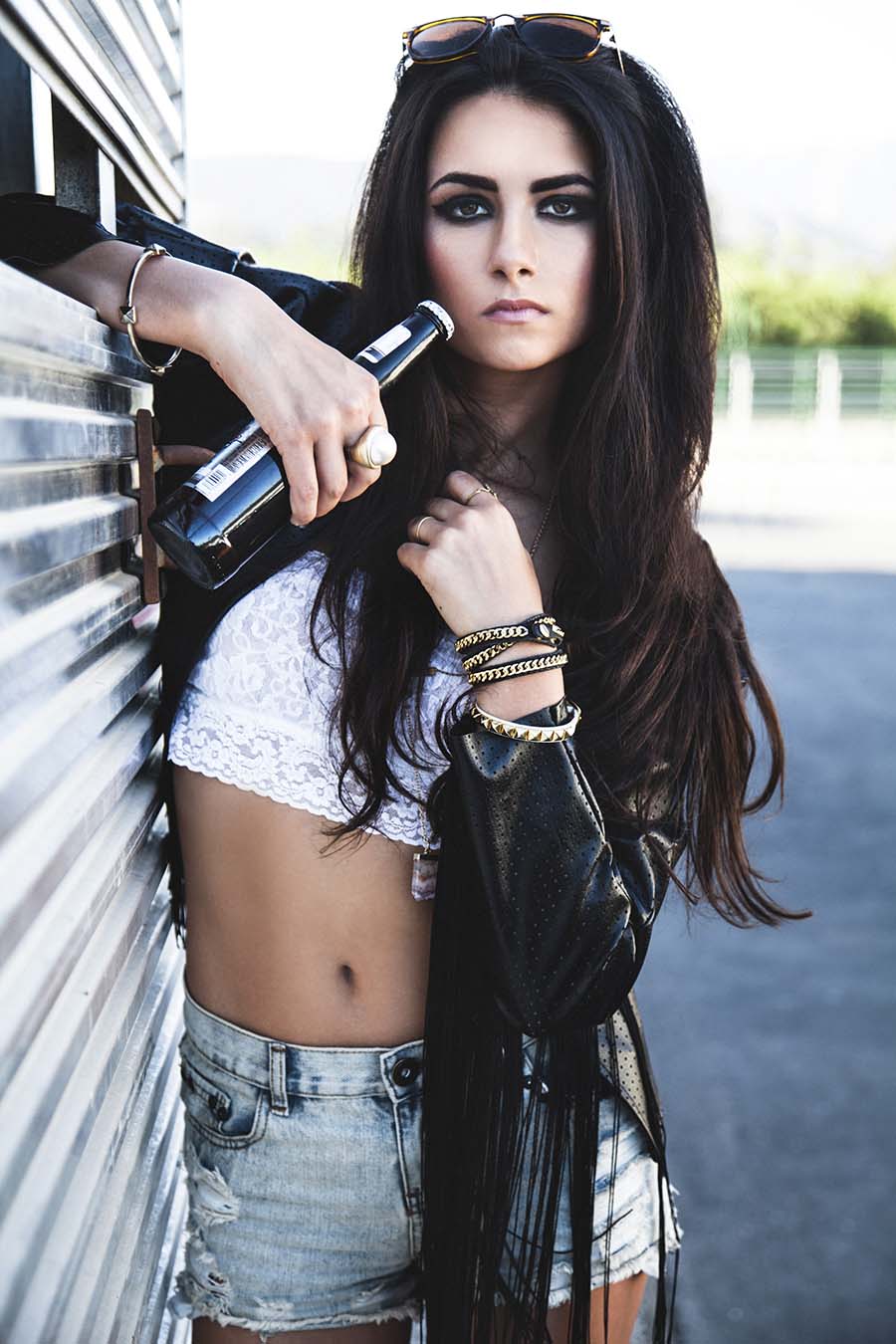 Sassy girls’s look of the day — catch her live in Castries