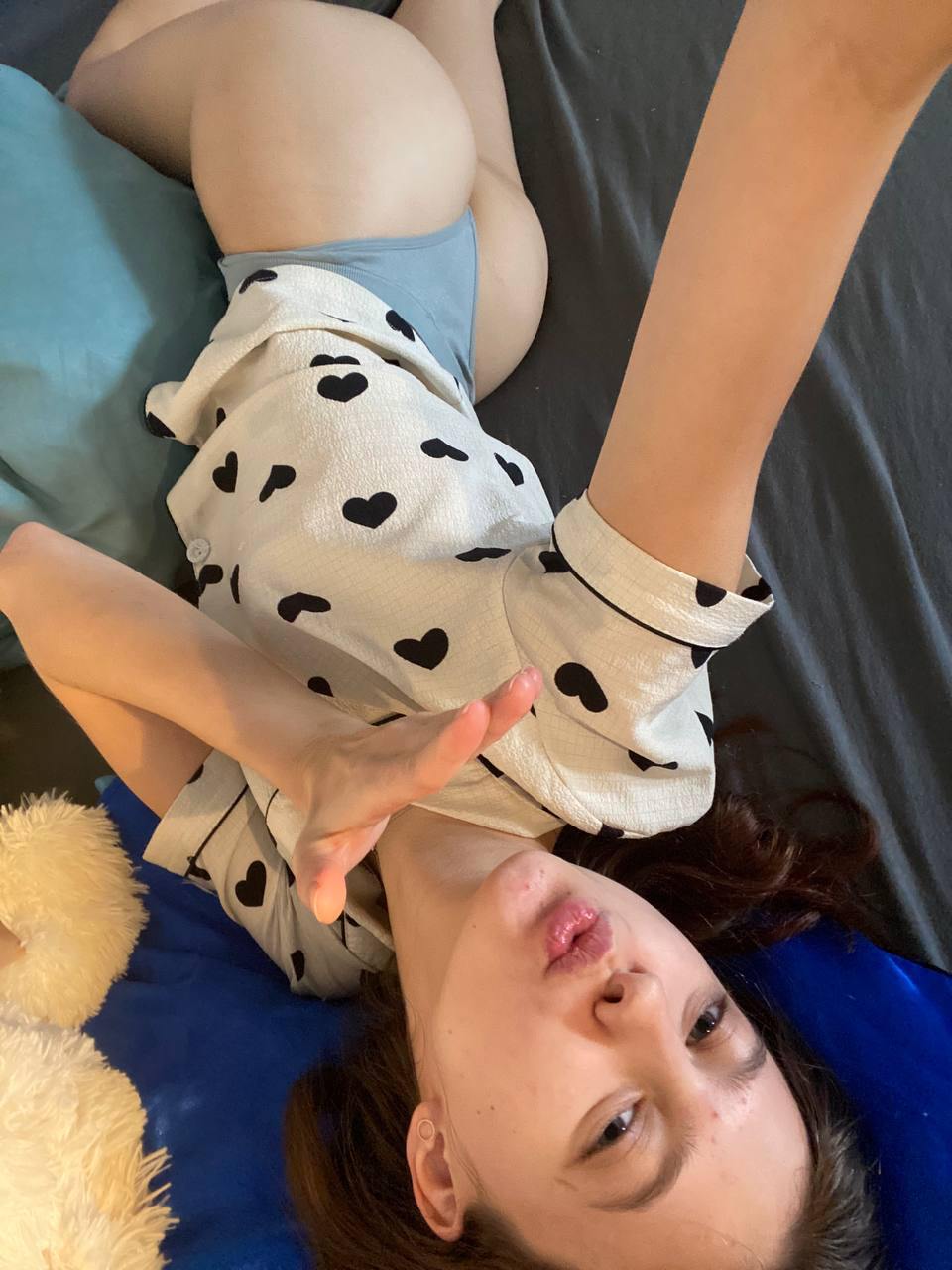 A cozy shot with Your princess — straight from Castries